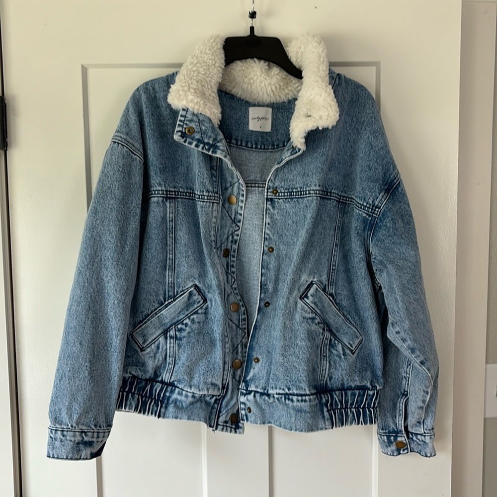 Carly Jean Los Angeles denim barn jacket